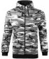 Herren-Sweatshirt MALFINI CAMO ZIPPER C19 TARNGRAU