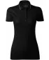 Damen-T-Shirt mit Kragen MALFINI PREMIUM GRAND 269 SCHWARZ