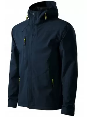 Herren-Softshelljacke MALFINI NANO 531 MARINEBLAU