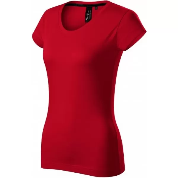  Damen-T-Shirt mit kurzen Ärmeln MALFINI PREMIUM EXCLUSIVE 154 ROTE FORMEL 