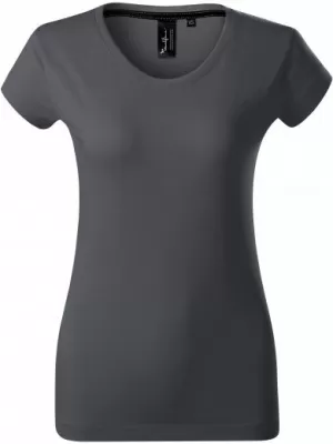 Damen-T-Shirt mit kurzen Ärmeln MALFINI PREMIUM EXCLUSIVE 154 HELLES ANTHRAZIT