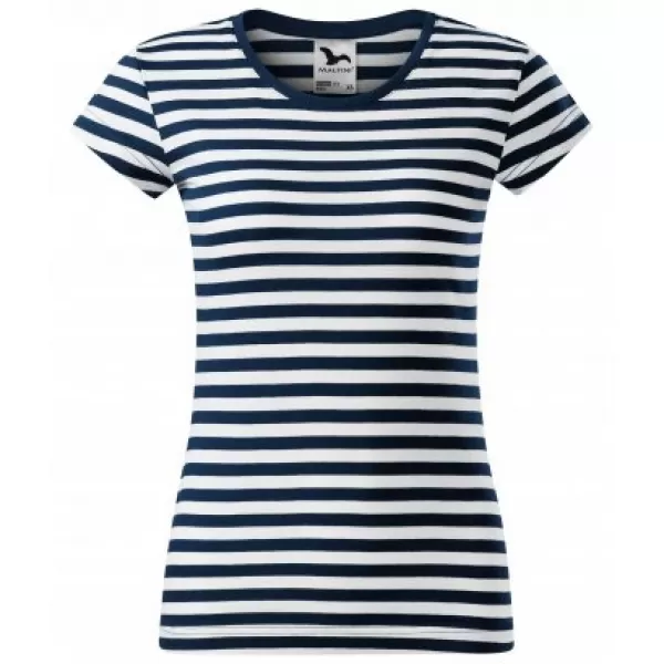  Damen-T-Shirt MALFINI SAILOR 804 MARINEBLAU 