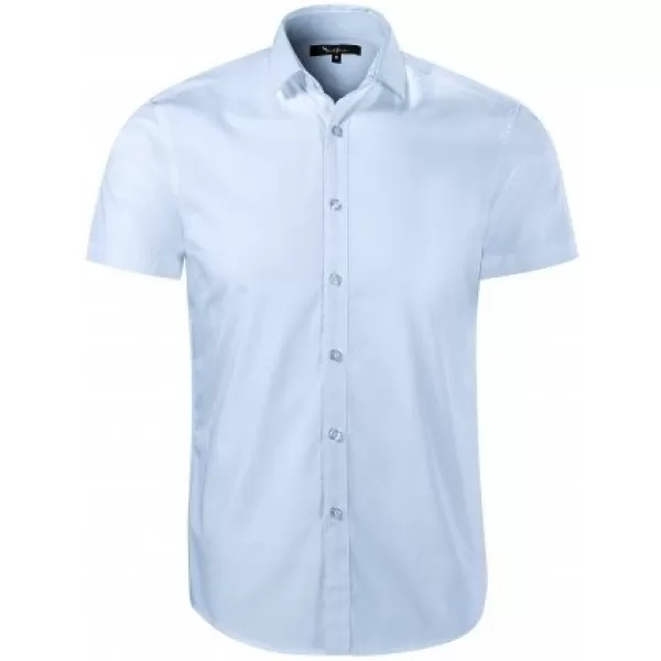  Herrenhemd mit kurzen Ärmeln MALFINI PREMIUM FLASH 260 HELLBLAU 