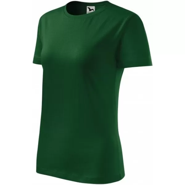  Damen-T-Shirt MALFINI CLASSIC NEW 133 FLASCHENGRÜN 