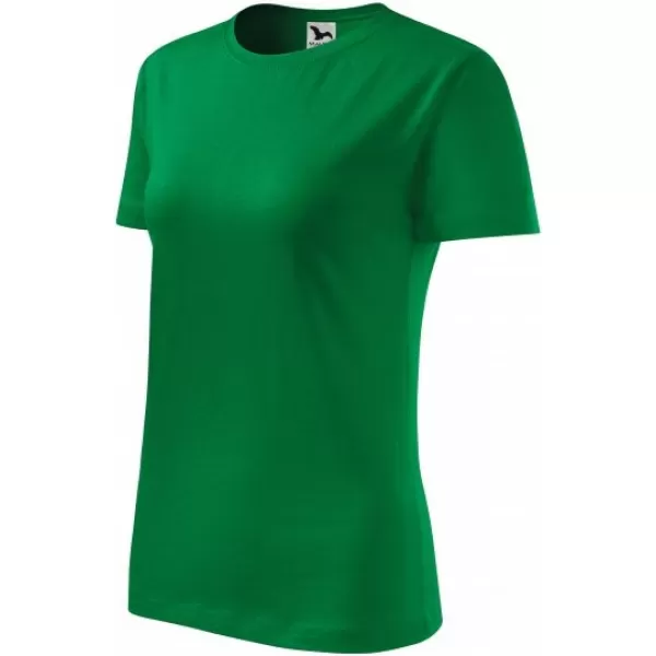  Damen-T-Shirt MALFINI CLASSIC NEW 133 MITTELGRÜN 