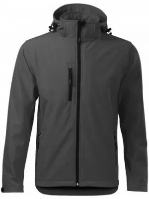 Herren-Softshelljacke MALFINI PERFORMANCE 522 STAHLGRAU