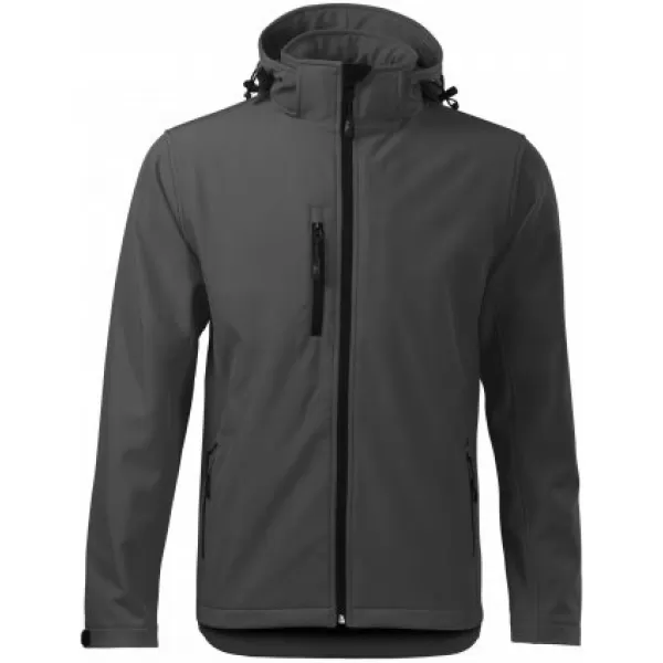  Herren-Softshelljacke MALFINI PERFORMANCE 522 STAHLGRAU 