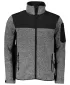 Herren Softshelljacke/Pullover MALFINI CASUAL 550 KNIT GREY MALFINI PREMIUM