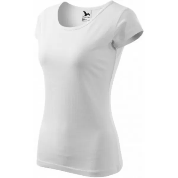  Damen-T-Shirt MALFINI PURE 122 WEIß 