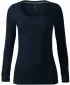 Damen-T-Shirt mit langen Ärmeln MALFINI PREMIUM BRAVE 156 MARINEBLAU