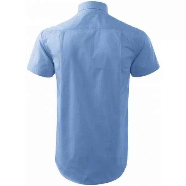  Herrenhemd mit kurzen Ärmeln MALFINI CHIC 207 HIMMELBLAU 