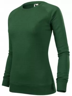 Damen-Sweatshirt MALFINI MERGER 416 FLASCHENGRÜNE HIGHLIGHTS