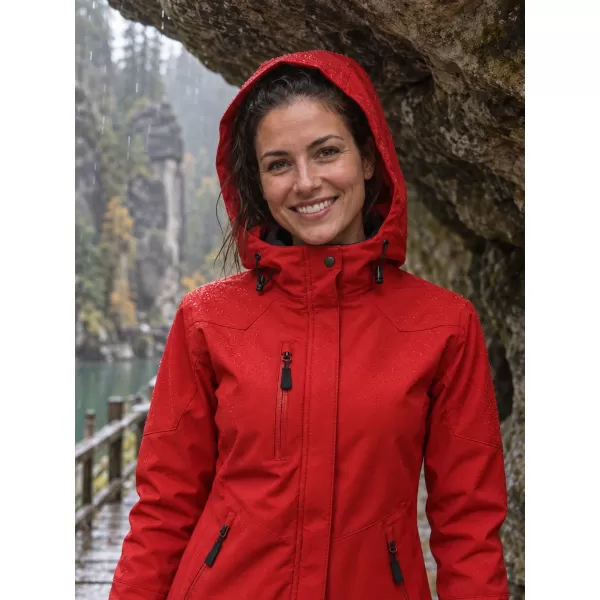  Softshelljacke für Damen MALFINI NANO 532 ROT 