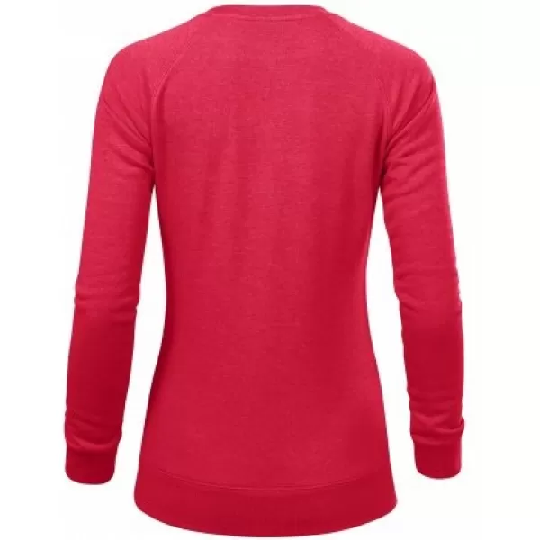  Damen-Sweatshirt MALFINI MERGER 416 ROTE MARKIERUNG 