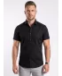 Herrenhemd mit kurzen Ärmeln MALFINI PREMIUM FLASH 260 SCHWARZ