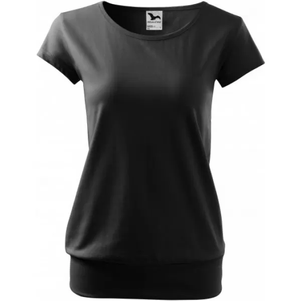  Damen-T-Shirt MALFINI CITY 120 SCHWARZ 