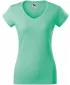 Damen-T-Shirt MALFINI FIT V-NECK 162 MINZE