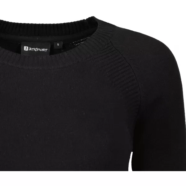  Damenpullover ALTISPORT ERLEA LPLS084 SCHWARZ 