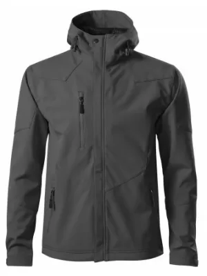 Herren-Softshelljacke MALFINI NANO 531 STAHLGRAU