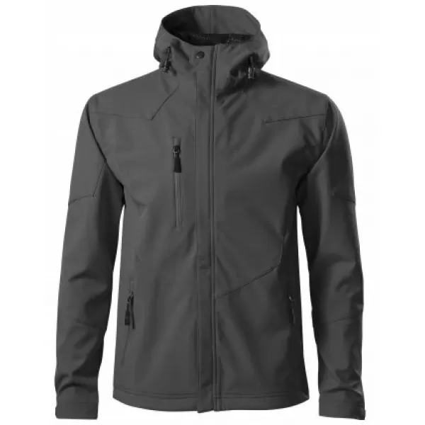  Herren-Softshelljacke MALFINI NANO 531 STAHLGRAU 