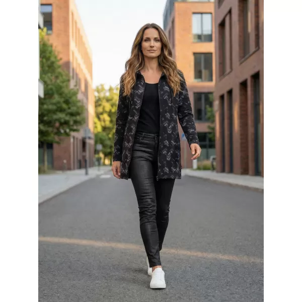  Erweitertes Damen-Sweatshirt ALTISPORT OCHIENA LSWS296 SCHWARZ 