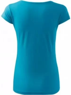 Damen-T-Shirt MALFINI PURE 122 TÜRKIS
