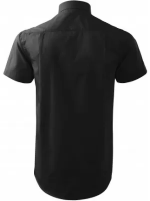 Herrenhemd mit kurzen Ärmeln MALFINI CHIC 207 SCHWARZ