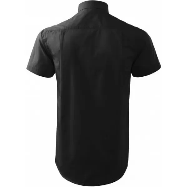  Herrenhemd mit kurzen Ärmeln MALFINI CHIC 207 SCHWARZ 