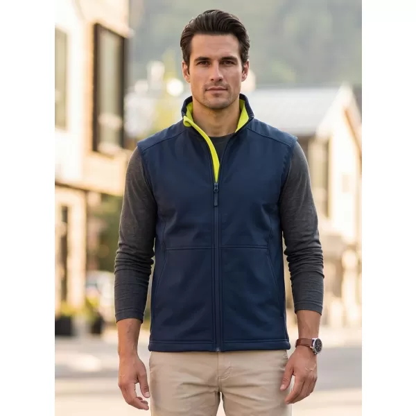  Herren-Softshellweste MALFINI VISION 517 MARINEBLAU 
