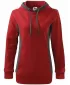 Damen-Sweatshirt MALFINI KANGAROO 408 ROT