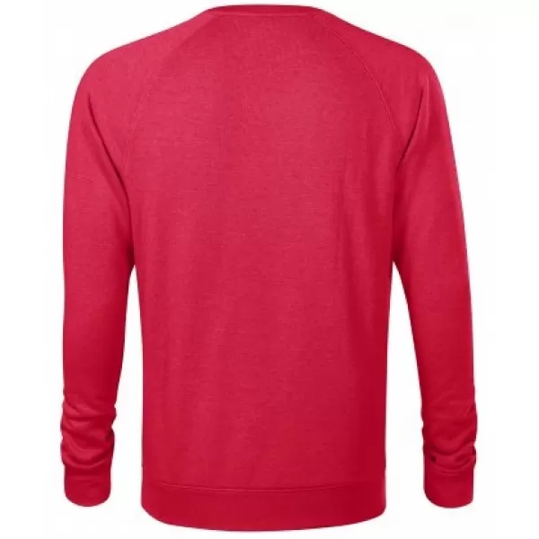 Herren-Sweatshirt MALFINI MERGER 415 ROTE MARKIERUNG 