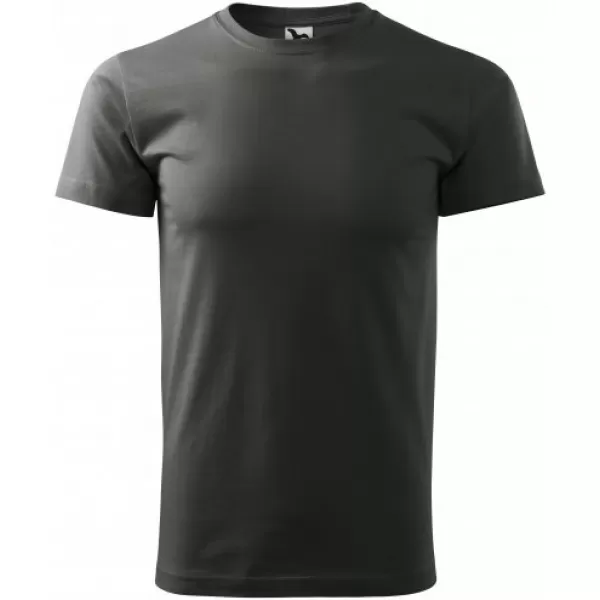  Herren-T-Shirt MALFINI HEAVY NEW 137 DUNKLER SCHIEFER 
