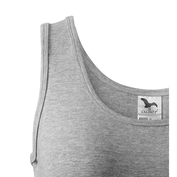  Damen-Tanktop MALFINI TRIUMPH 136 DUNKELGRAUE HIGHLIGHTS 