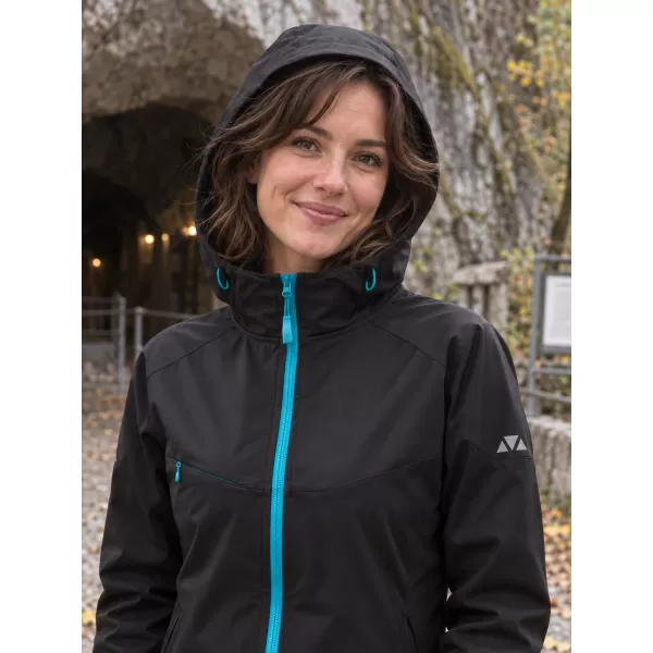  Softshelljacke für Damen MALFINI COOL 514 SCHWARZ 