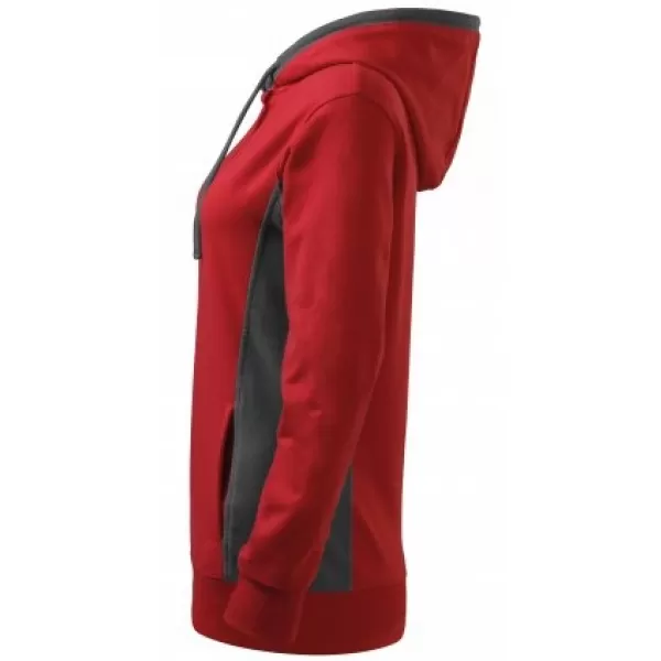  Damen-Sweatshirt MALFINI KANGAROO 408 ROT 