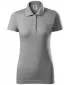 Damen-T-Shirt mit Kragen MALFINI SINGLE J. 223 DUNKELGRAUE HIGHLIGHTS
