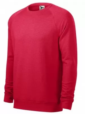 Herren-Sweatshirt MALFINI MERGER 415 ROTE MARKIERUNG