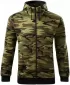 Herren-Sweatshirt MALFINI CAMO ZIPPER C19 TARNGRÜN