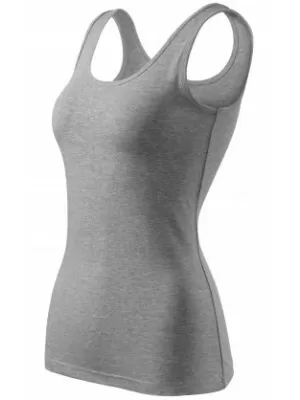 Damen-Tanktop MALFINI TRIUMPH 136 DUNKELGRAUE HIGHLIGHTS