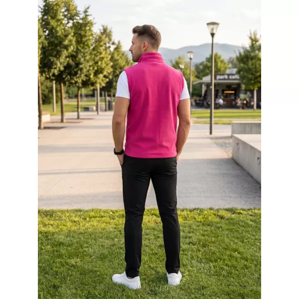  Fleeceweste für Herren MALFINI EXIT 525 MAGENTA 