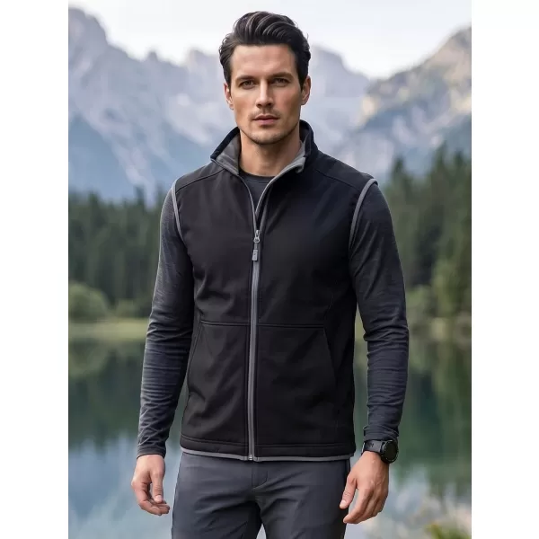  Herren-Softshellweste MALFINI VISION 517 SCHWARZ 
