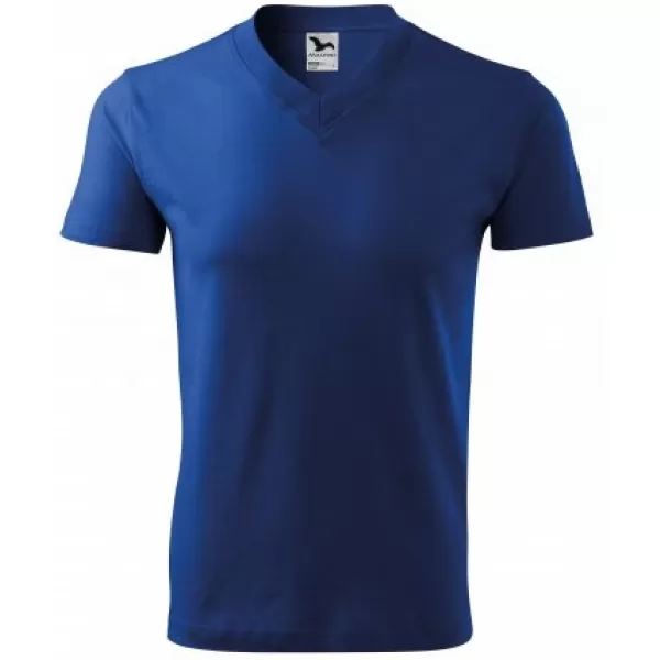  Herren-T-Shirt MALFINI V-NECK 102 KÖNIGSBLAU 