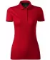 Damen-T-Shirt mit Kragen MALFINI PREMIUM GRAND 269 ROTE FORMEL