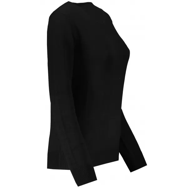  Damenpullover ALTISPORT TAMIRA LPLS092 SCHWARZ 