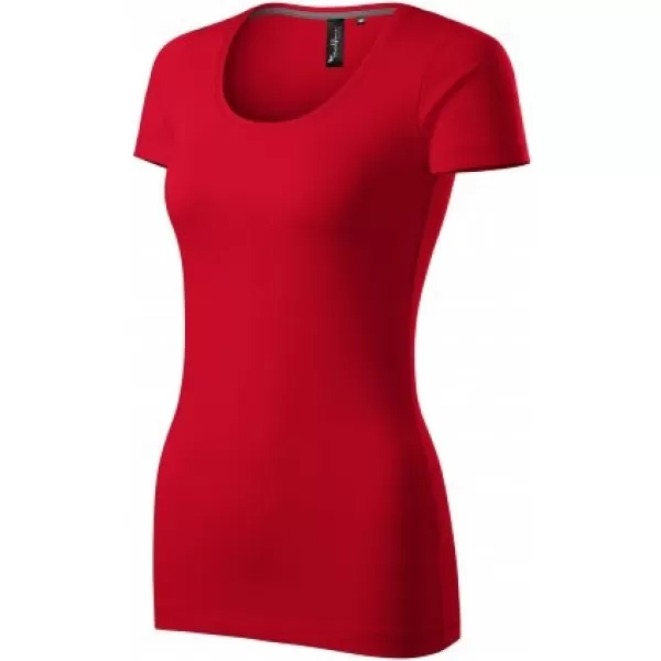  Damen-T-Shirt mit kurzen Ärmeln MALFINI PREMIUM ACTION 152 ROTE FORMEL 