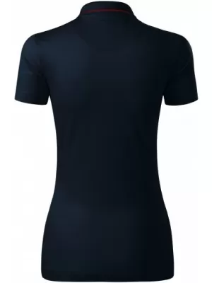 Damen-T-Shirt mit Kragen MALFINI PREMIUM GRAND 269 MARINEBLAU
