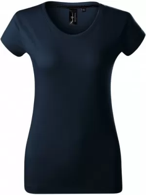 Damen-T-Shirt mit kurzen Ärmeln MALFINI PREMIUM EXCLUSIVE 154 MARINEBLAU