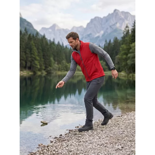  Herren-Softshellweste MALFINI VISION 517 ROT 