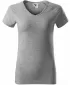 Damen-T-Shirt MALFINI DREAM 128 DUNKELGRAUE HIGHLIGHTS