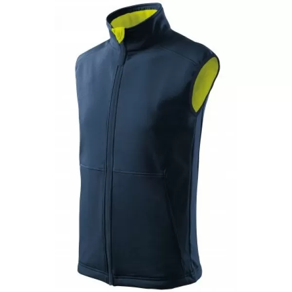  Herren-Softshellweste MALFINI VISION 517 MARINEBLAU 